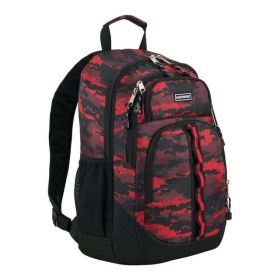 Eastsport Unisex Rally Sport Backpack, Static Red Camo