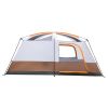 12 Person Camping Tent with 3 Door 3 Room Large Family Cabin Tents