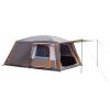 12 Person Camping Tent with 3 Door 3 Room Large Family Cabin Tents