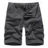 Men Camo Loose Cargo Shorts