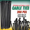 Household and Commercial Multi Usage Nylon Cable Wire Zip Ties