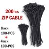 Household and Commercial Multi Usage Nylon Cable Wire Zip Ties