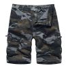 Men Camo Loose Cargo Shorts