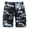 Men Camo Loose Cargo Shorts